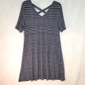 Chico's Pull-over Polka Dot Dress